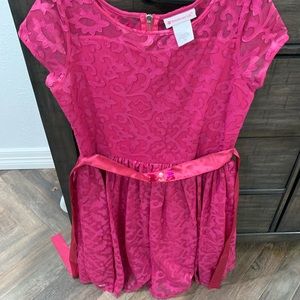 American girl dress with patching doll dress